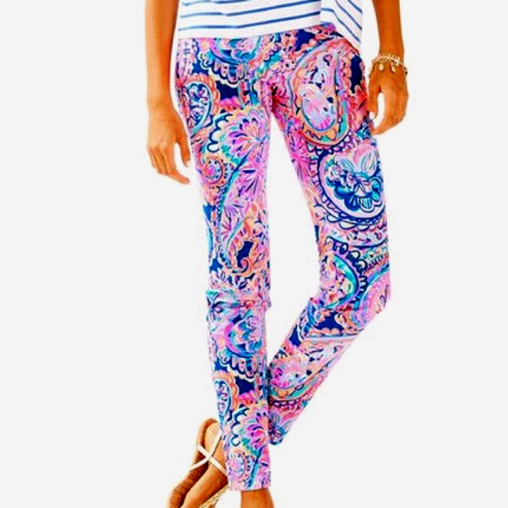 Lilly Pulitzer Pants Drop Me a Lime